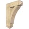 Ekena Millwork Thorton Arts & Crafts Rough Sawn Bracket, Douglas Fir, 6"W x 24"D x 32"H BKT06X24X32THR03RDF - alternate 1